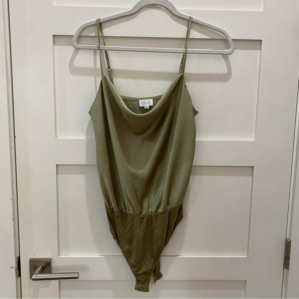 Satin bodysuit